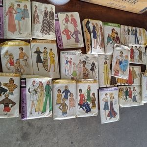 Vintage 70's Dress Patterns